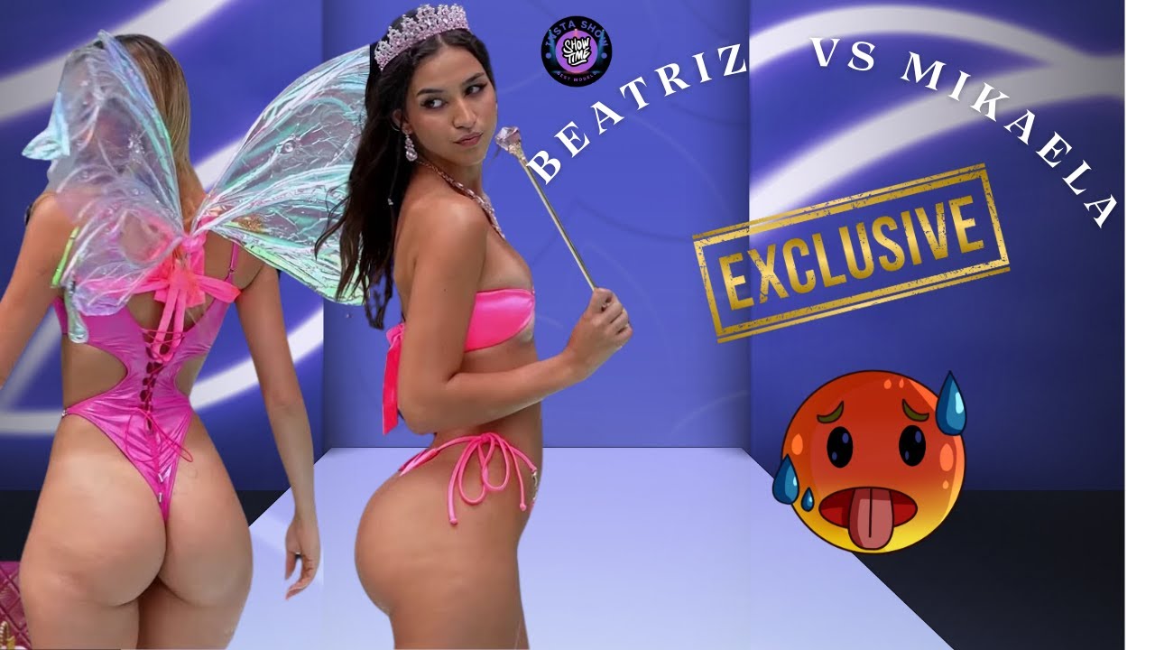 Beatriz Corbett VS Mikaela Lafuente | Miami Swim Week 2024 - Insta Show - Models