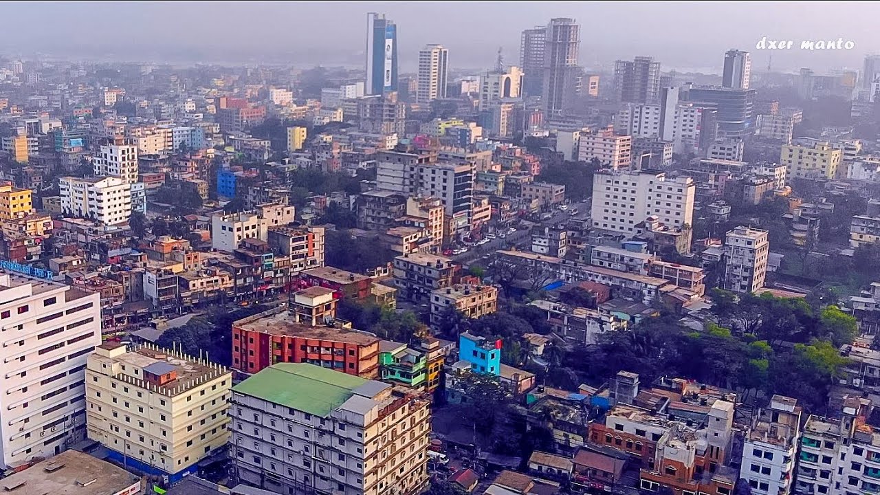 Beautiful Agrabad Aerial Views