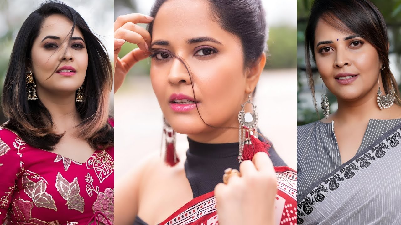 Beautiful and Talented Telugu Actress ANASUYA BHARADVAJ 😍 ||Stunning Actress must watch Hot Edits 💕💞