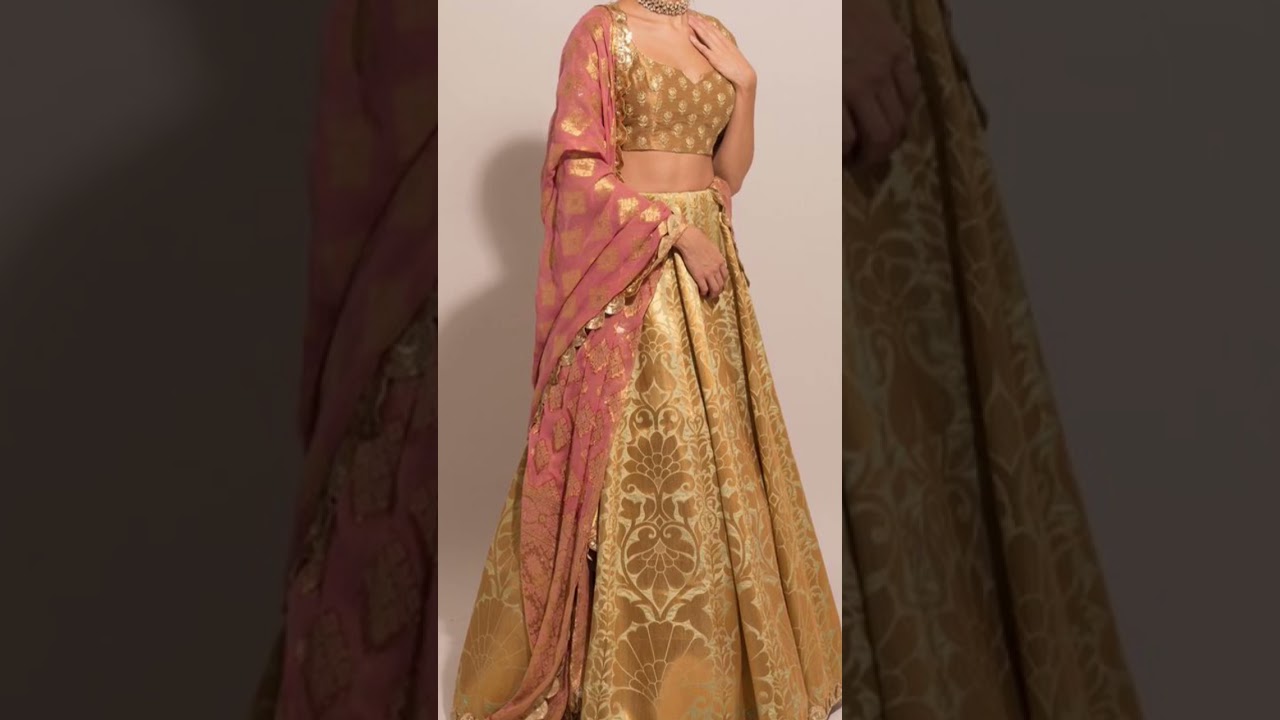 Beautiful Banarasi Brocade Lehenga Choli Designs for Girls / Ladies #shorts  #rekhafashionupdates