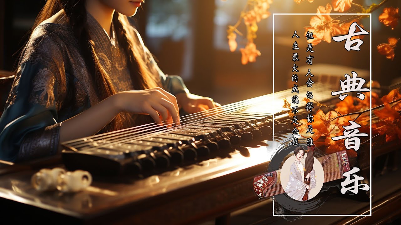 Beautiful Chinese Relaxing Music, Traditional Chinese Music 💝偉大的中國古典音樂🪕風純音樂的獨特魅力⭐古箏音樂, 安靜的音樂背景音樂 💝