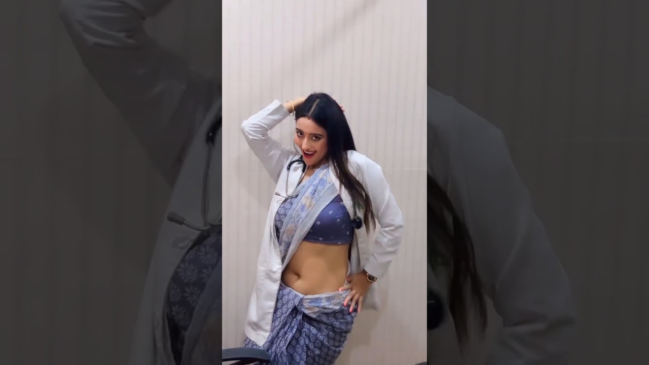Beautiful Girl Doctor Dance Reel Meme Template | Female Doctor Shweta Mahara Viral Dance #shorts