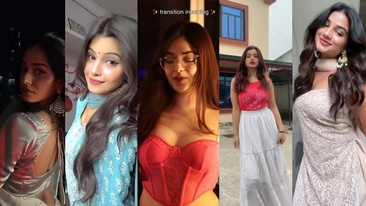 beautiful girls reels❣️ viral girls insta reels 🤩 hot girls💗saree girls gorgeous girls tiktok vide