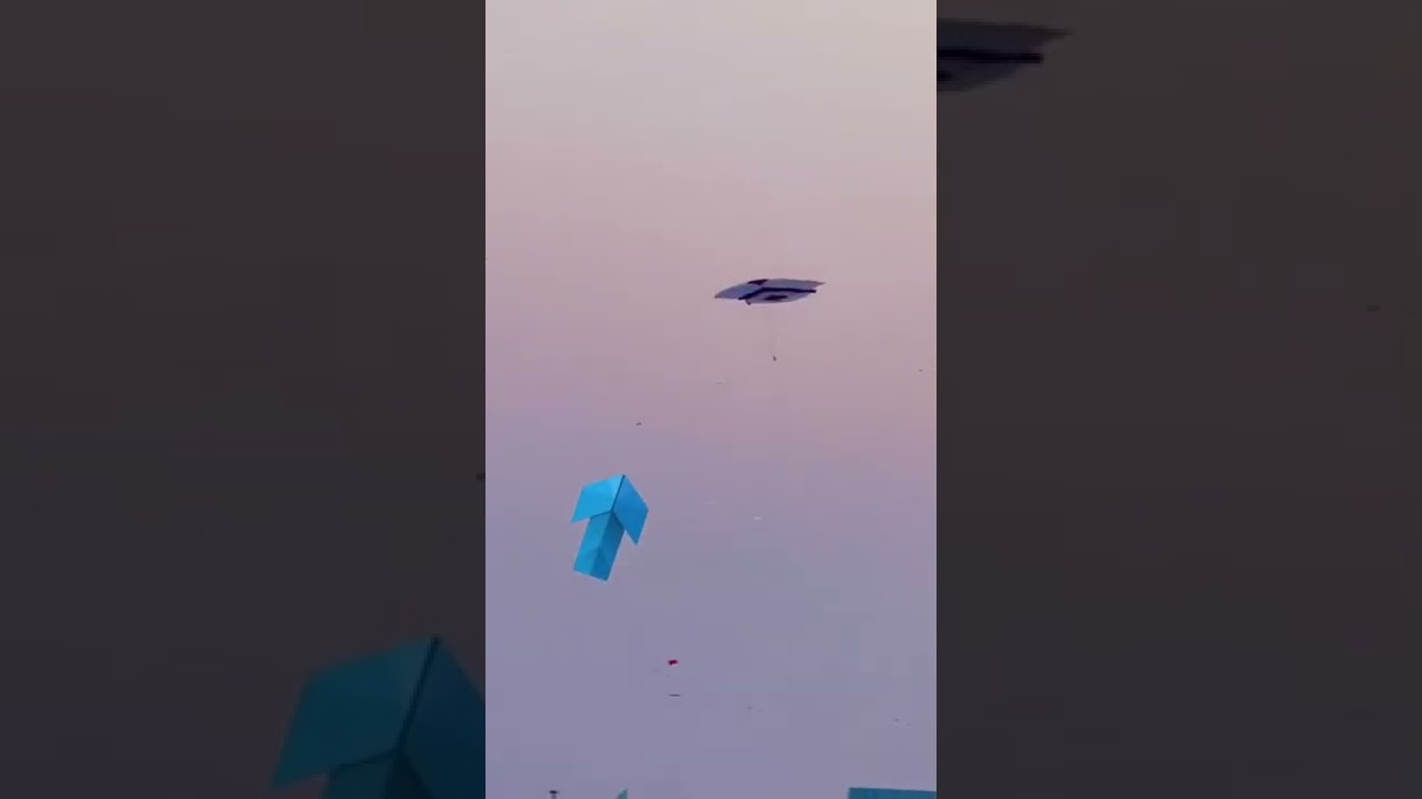 beautiful kite Flying, & pacha Cutting #short #tiktok
