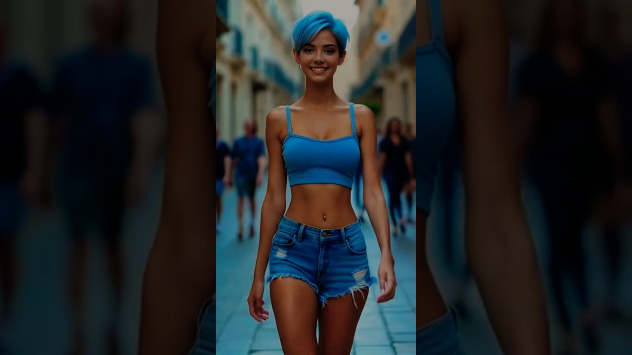 Beautiful Street Fashion Outfits Style 🥰 streetstyle #outfit #shorts