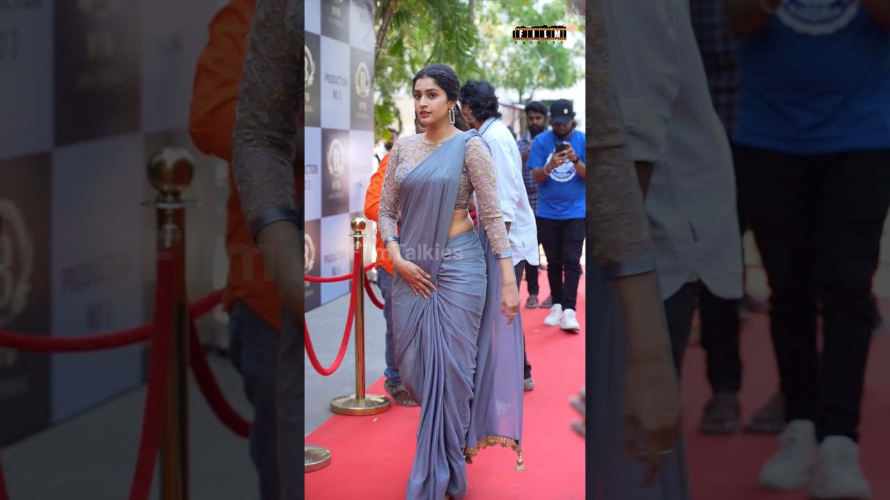 Beautiful 😍Tanya Ravichandran At #AV36 pooja Ceremony #trending #shorts #tanyaravichandran