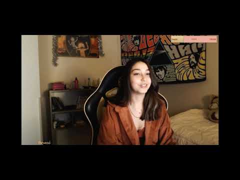 Beautiful Turkish Girl Smoking in Stream