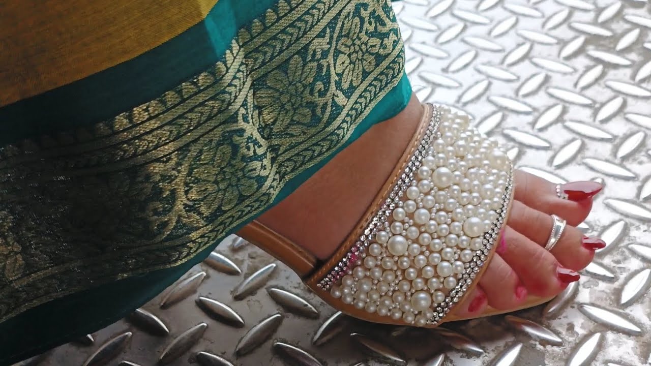 Beautiful woman in high heels candid hand Part 2