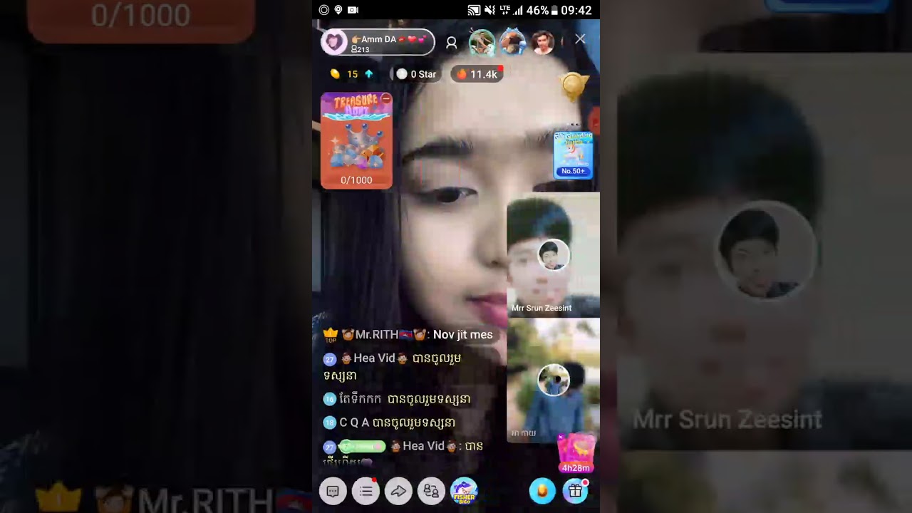 BEAUTY  angle teen khmer  live show bigo តាំងចិត្តអោយមើលម៉ង70ល្អ(3)