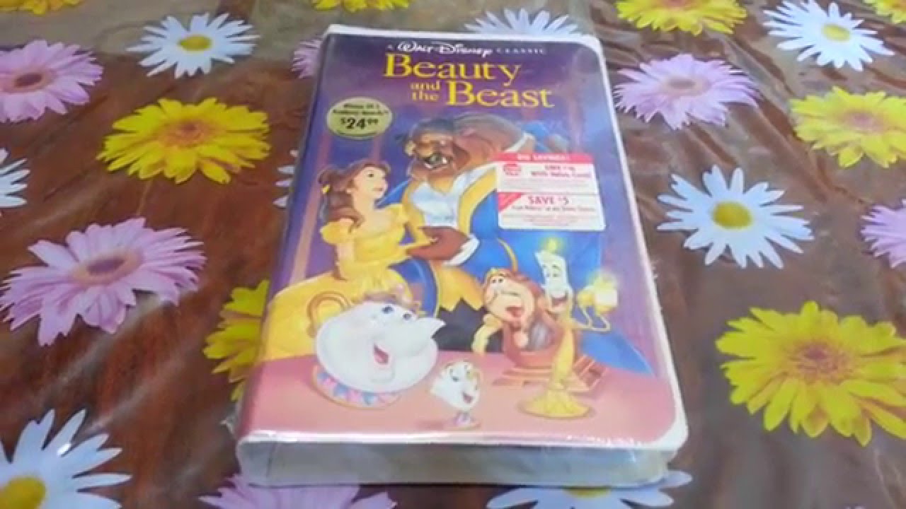 Beauty And The Beast VHS New And Sealed Unboxing (The First American Edition From The Year 1992)