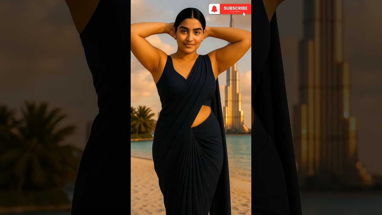 Beauty Dancing in Front Of Burz Khalifa #viral #shorts #woman #cute #beautiful #ai #yt #ai #ytshorts