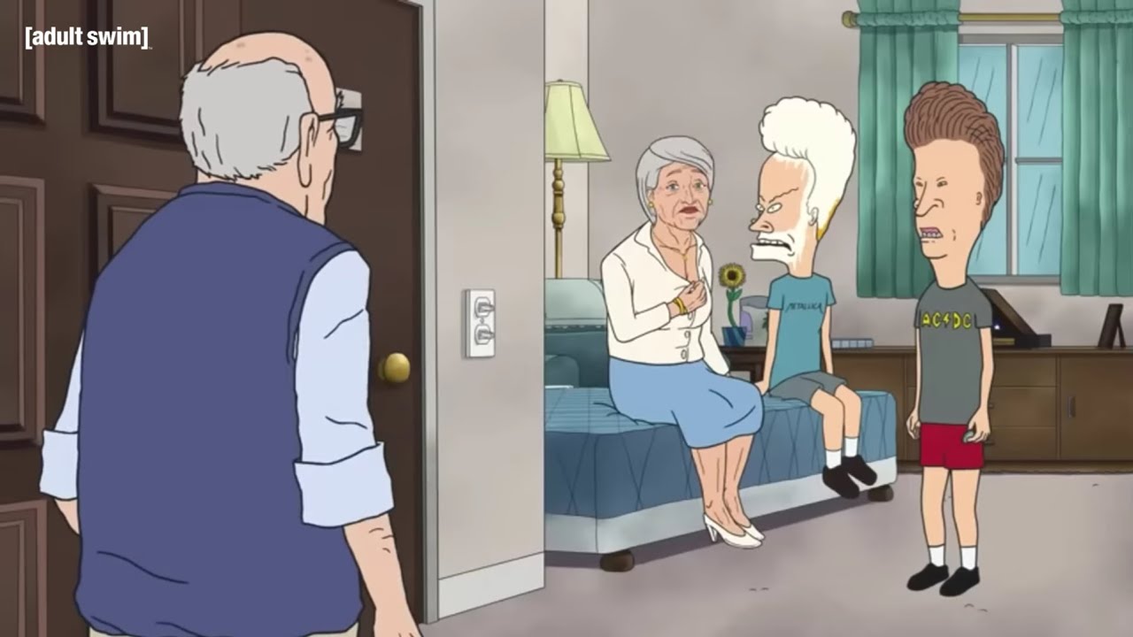 Beavis Almost Scores With An Old Lady | Beavis and Butt-Head | [adult swim]
