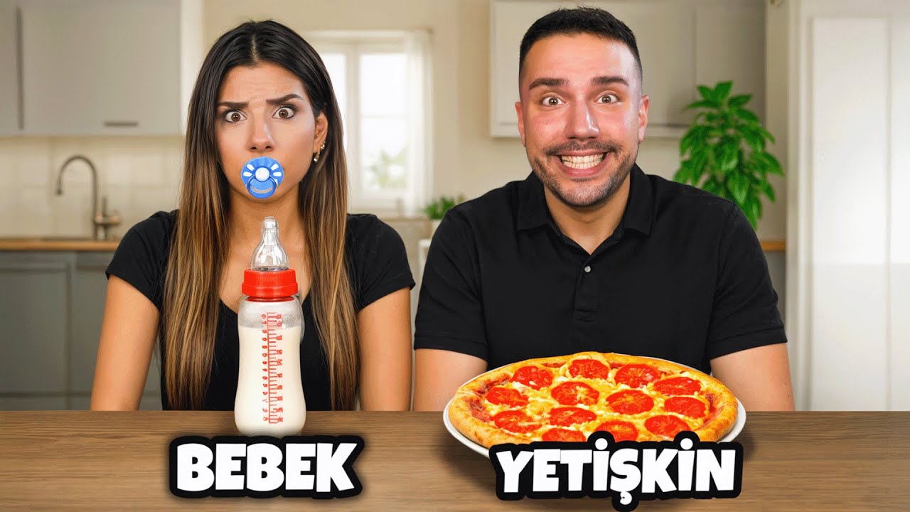 BEBEK vs YETİŞKİN YEMEK YARIŞMASI !?