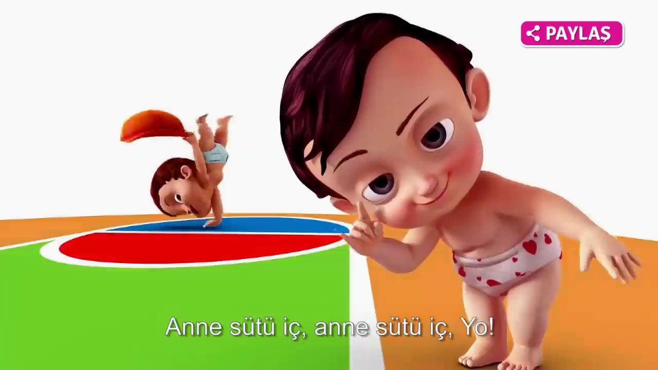 BEBEKLER İÇİN - SÜTÜM ANNEMDEN BÜYÜMESİ BENDEN | Dans Eden Süper Minikler - HD