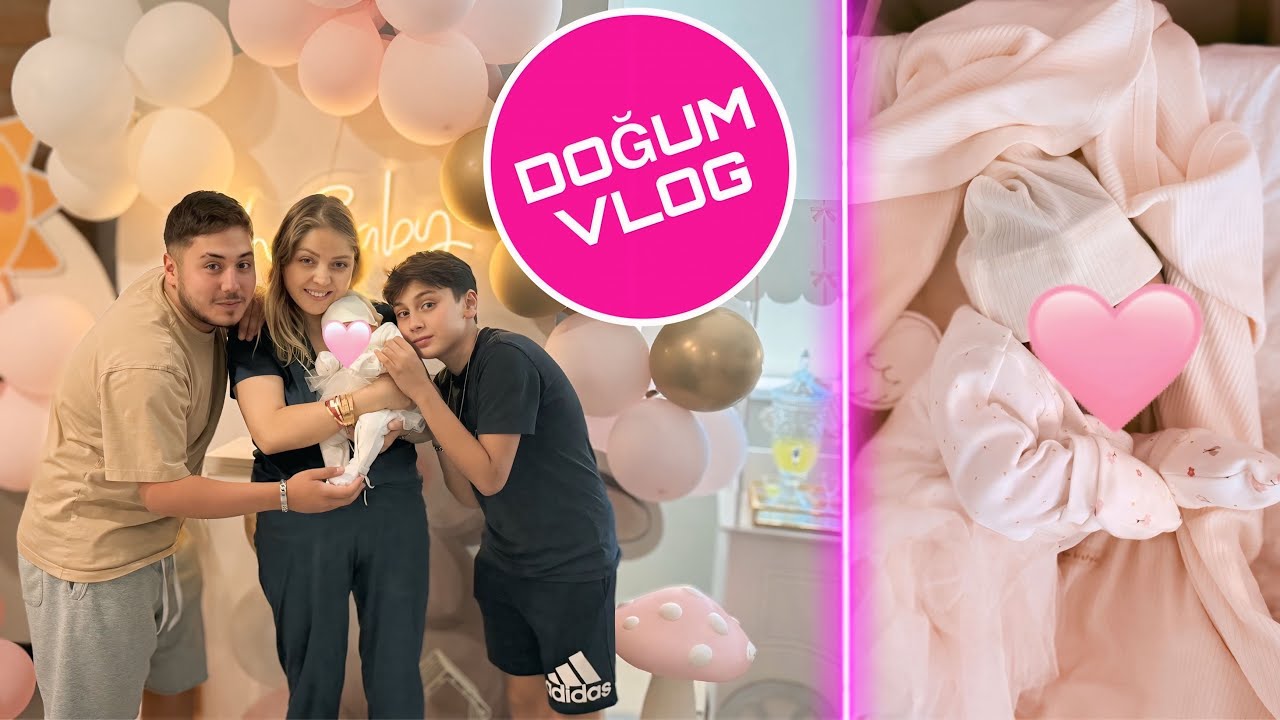 BEBEĞİMİZ DÜNYAYA GELDİ !! DOĞUM VLOG