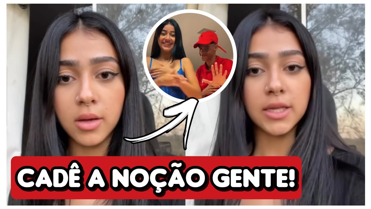 Beca Barreto se revolta com suposto vídeo vazado com o Luva de pedreiro.
