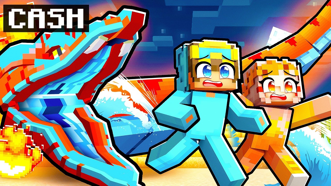 Becoming an ELEMENTAL SNAKE in Minecraft!
