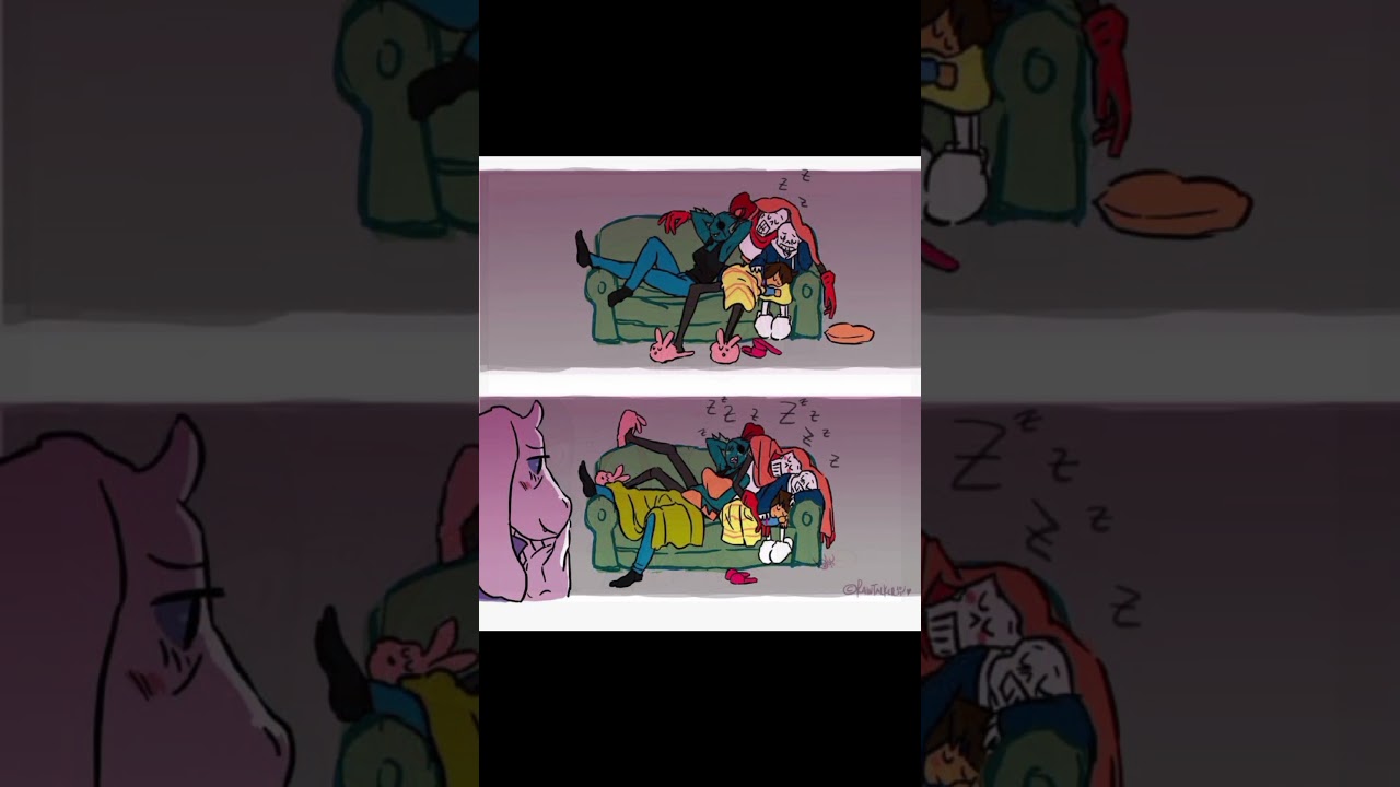 Bedtime Undertale #undertale #sans #tobyfox #frisk #papyrus #undyne #toriel #chara