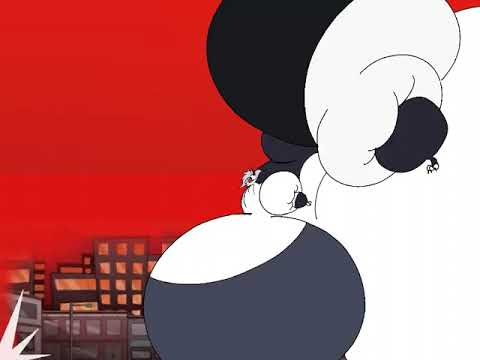 Bee inflates Loona with a kiss -Animation w/ audio