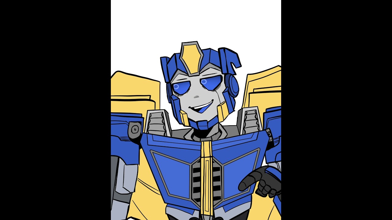 Bee Snacking #transformers #transformersone #optimusprime #bumblebee #megatron #elita #art #cute