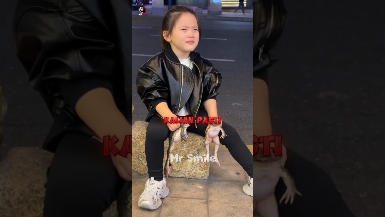 Beginilah Nasih Katak Adik Tersebut ‼️ | Bocil Viral Pengen Jilat Eskrim Malah Kejilat Katak #lucu