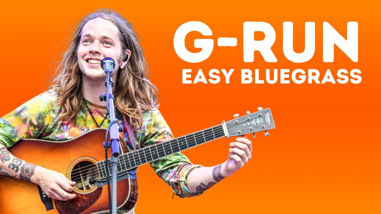 Beginner Bluegrass G-Run Lesson (Play like Billy Strings) 2023