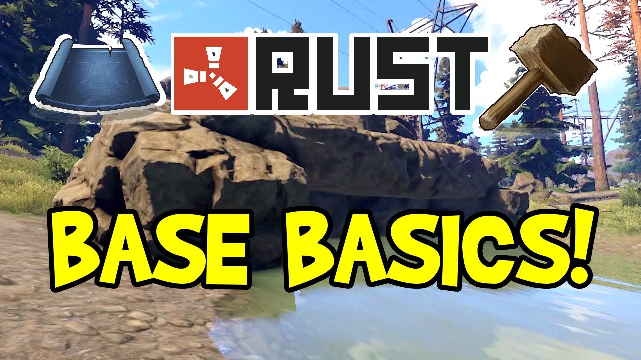 Beginner RUST Base Design 2017! (Tips for Solo, Duo, Small Group & Trap Base, After New Update)