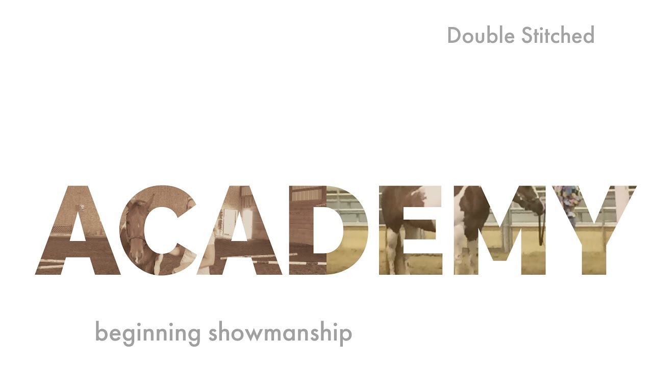 Beginning Showmanship at Halter- Online Course