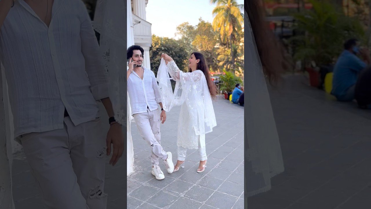 Behind The Scene @Sarfaraz_tz  #khanheena #couple #couplegoals #mererashkeqamar #trending