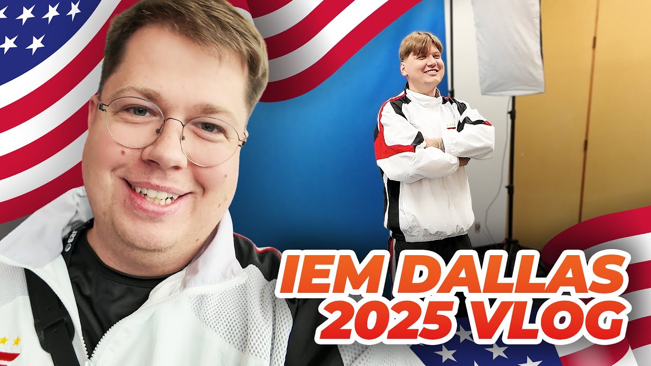 Behind the scenes of IEM Dallas 2025 - The karrigan VLOG returns!