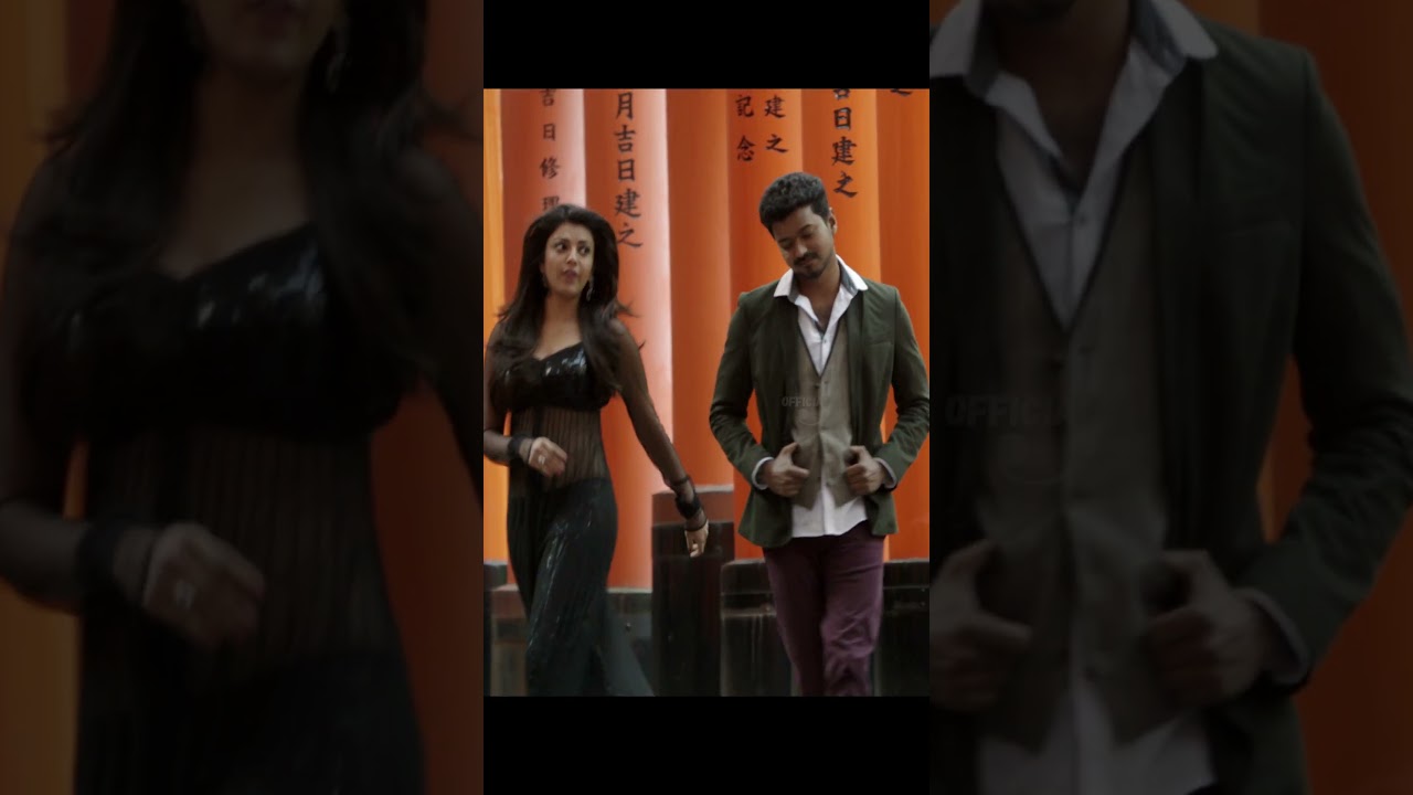 Behind The Scenes of Kandangi Song|Thalapathy Vijay, Kajal Aggarwal #jiivaofficial #ytshorts #shorts