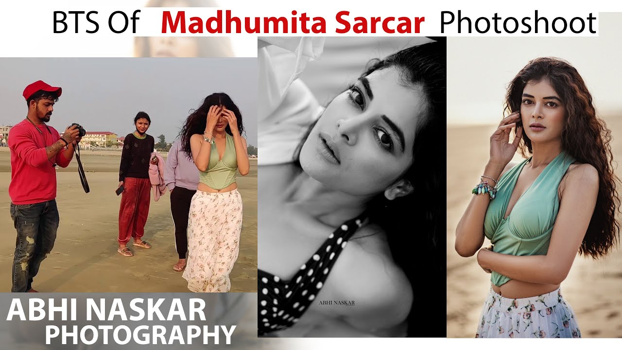 Behind the scenes of Madhumita Sarcar Photoshoot | Madhumita Sarcar | Abhi Naskar Photography