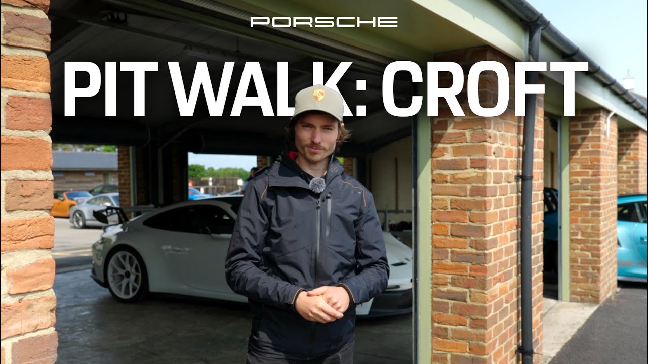 Behind The Scenes: Porsche Pit Walk at Croft Circuit!