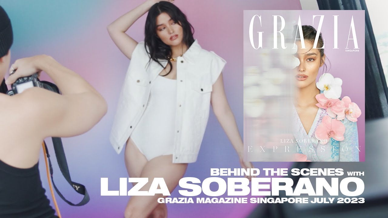 BEHIND THE SCENES with LIZA SOBERANO for GRAZIA SINGAPORE | BJ PASCUAL