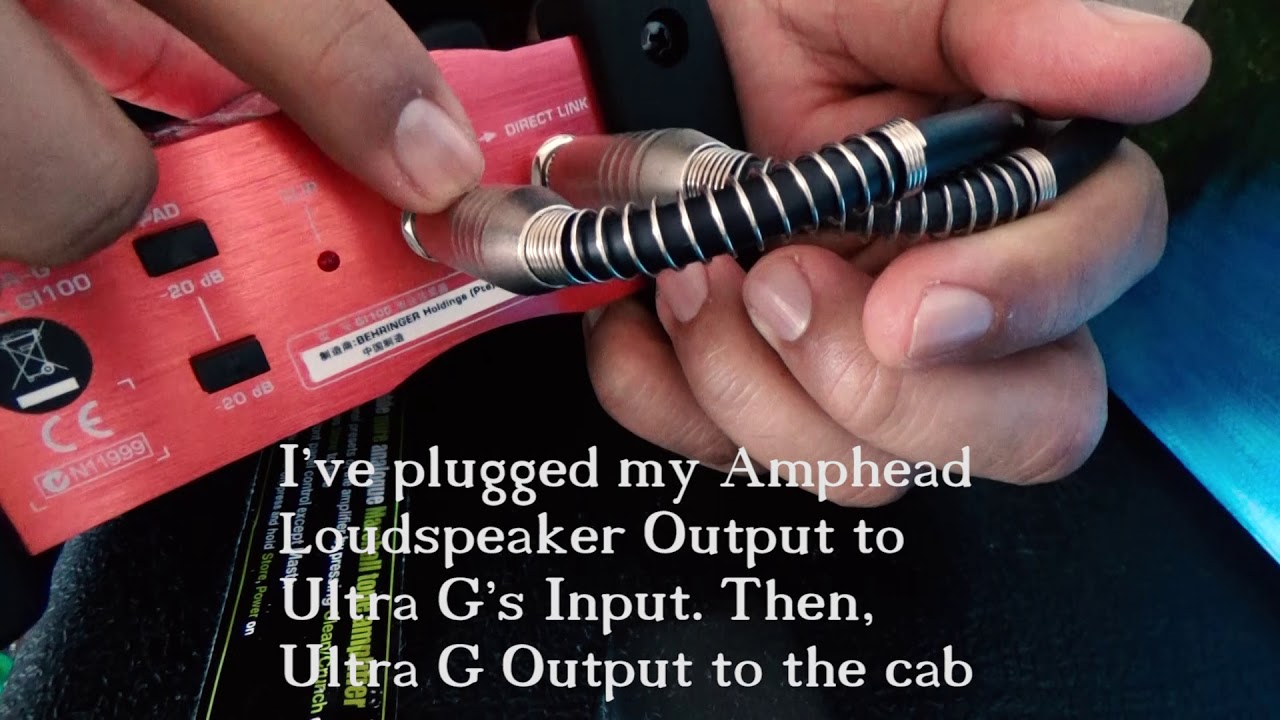 Behringer Ultra G DI Box Review and Sound TEST
