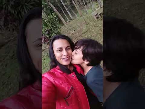 Beijo do sobrinho