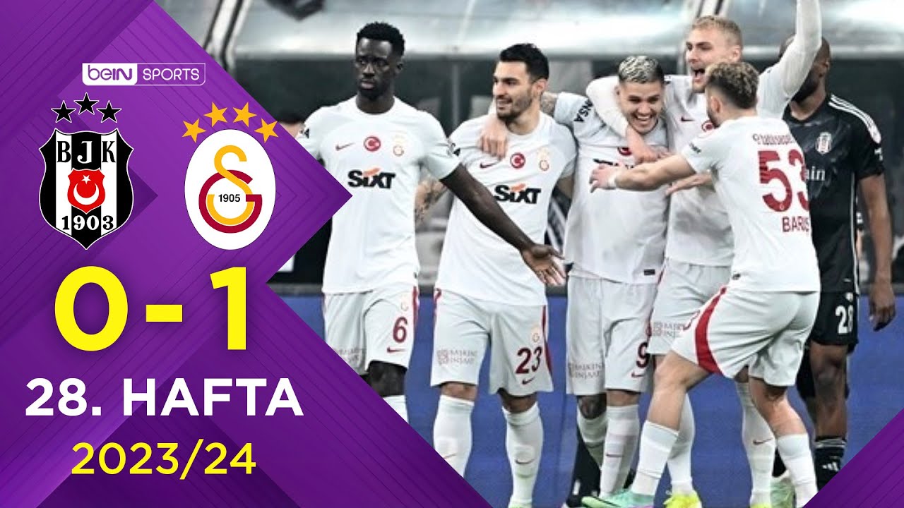 Beşiktaş (0-1) Galatasaray | 28. Hafta - Trendyol Süper Lig 2023/2024