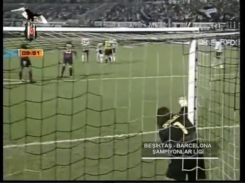 Beşiktaş 3 - Barcelona 0, Şampiyonlar Ligi Grup Maçı Geniş Özet (19.9.2000)