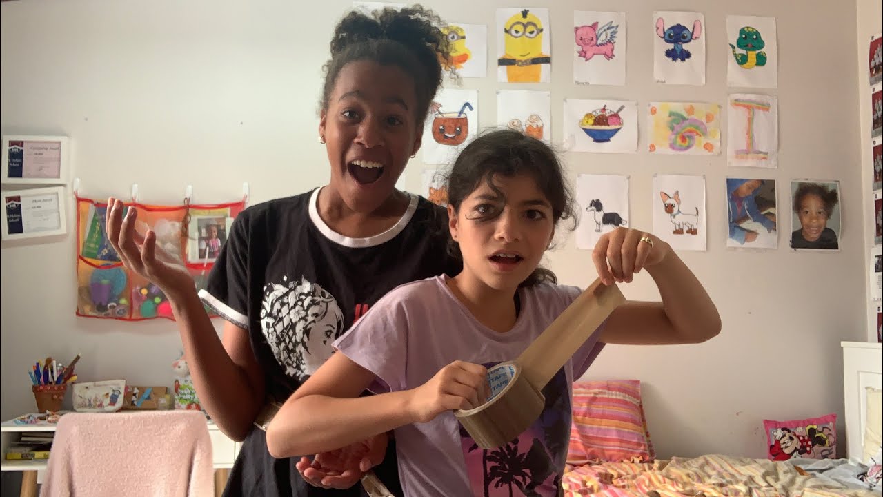 BEING TAPED TOGETHER FOR A DAY! (Feat: Tori)