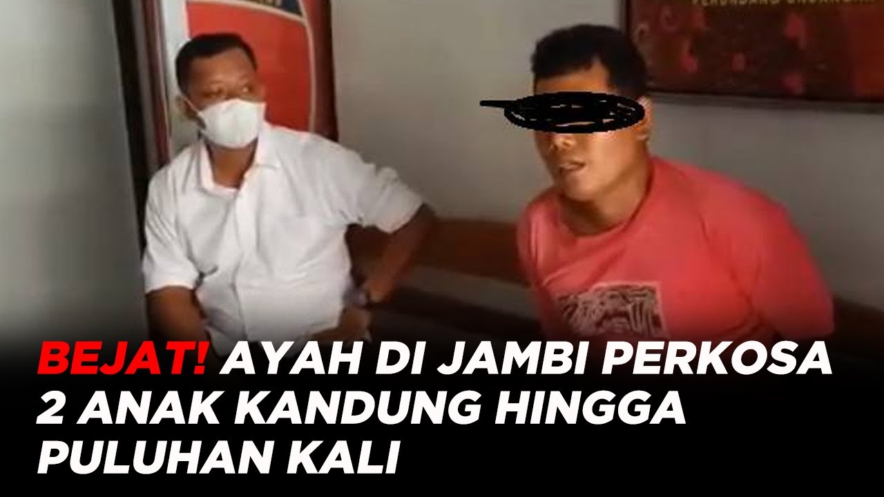 Bejat! Seorang Ayah di Jambi Perkosa 2 Anak Kandung Puluhan Kali #iNewsPagi 05/08