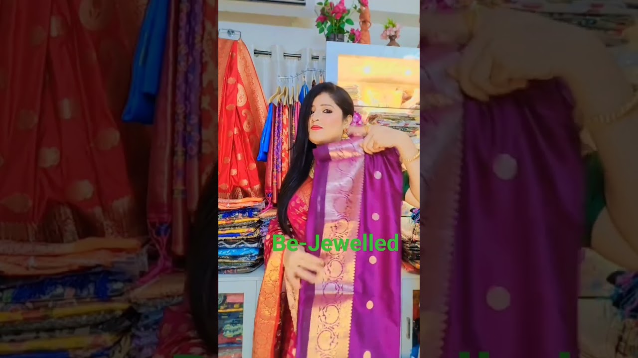 Be-Jewelled Boutique by Monalisa Basu #saree #boutique #onlineshopping #sareefashion #viralvideo
