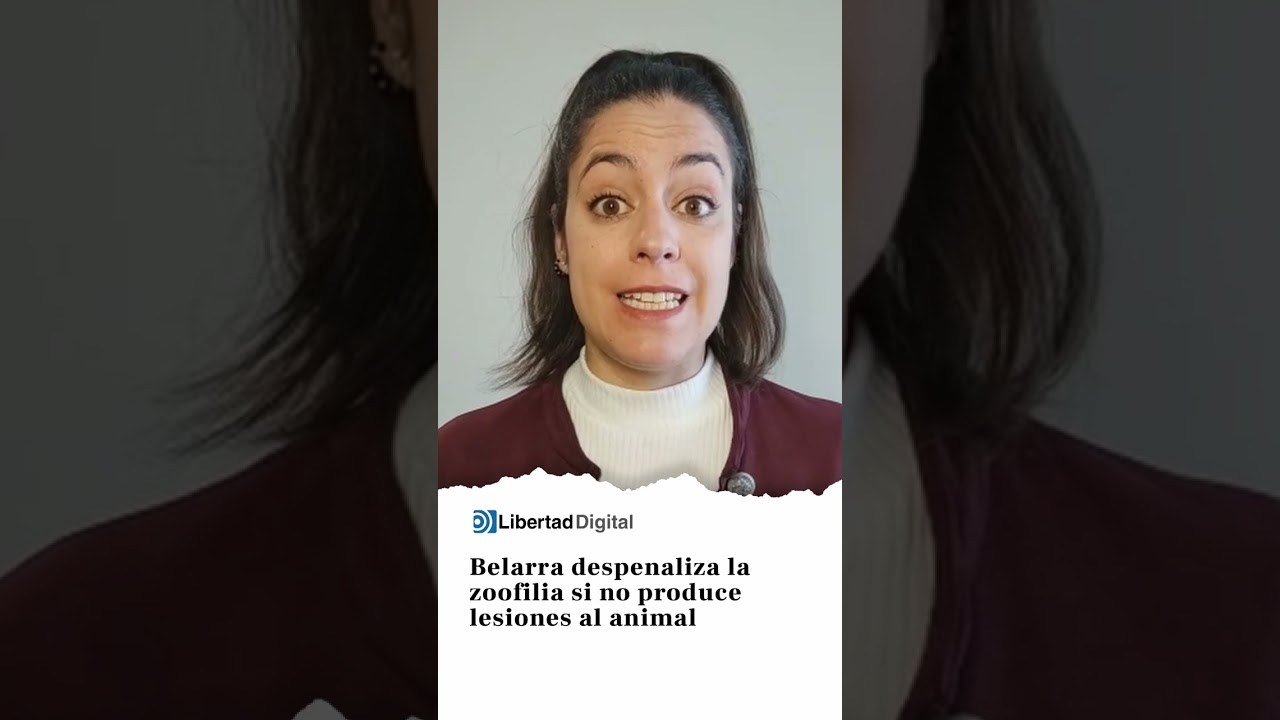 Belarra despenaliza la zoofilia si no produce lesiones al animal