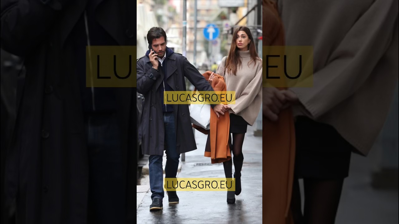 Belen Rodriguez &  Elio Lorenzoni a Milano, passeggiano tenendosi per mano #spotted #belen