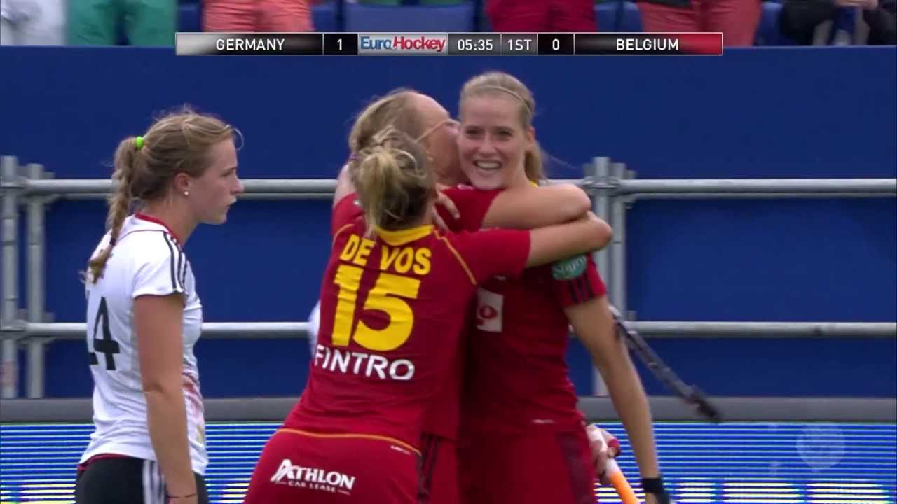 Belgium Top 3 Goals Women's EuroHockey Championship