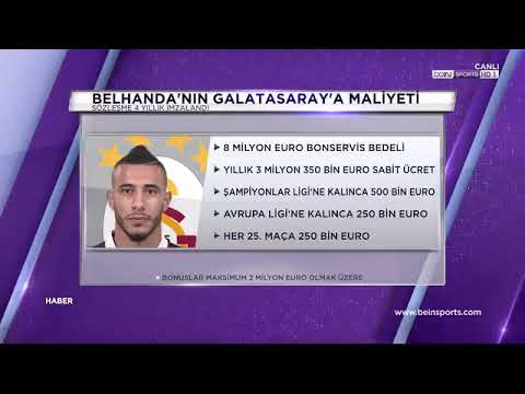Belhanda'nın Galatasaray'a Maliyeti