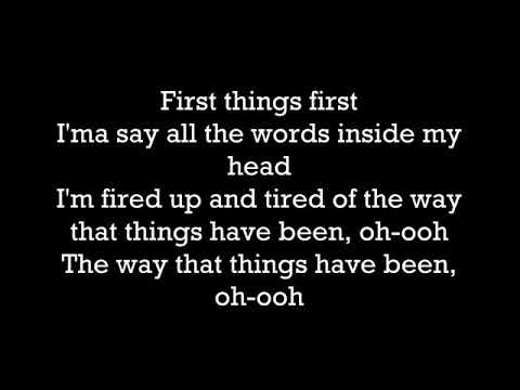 Believer song lyric video