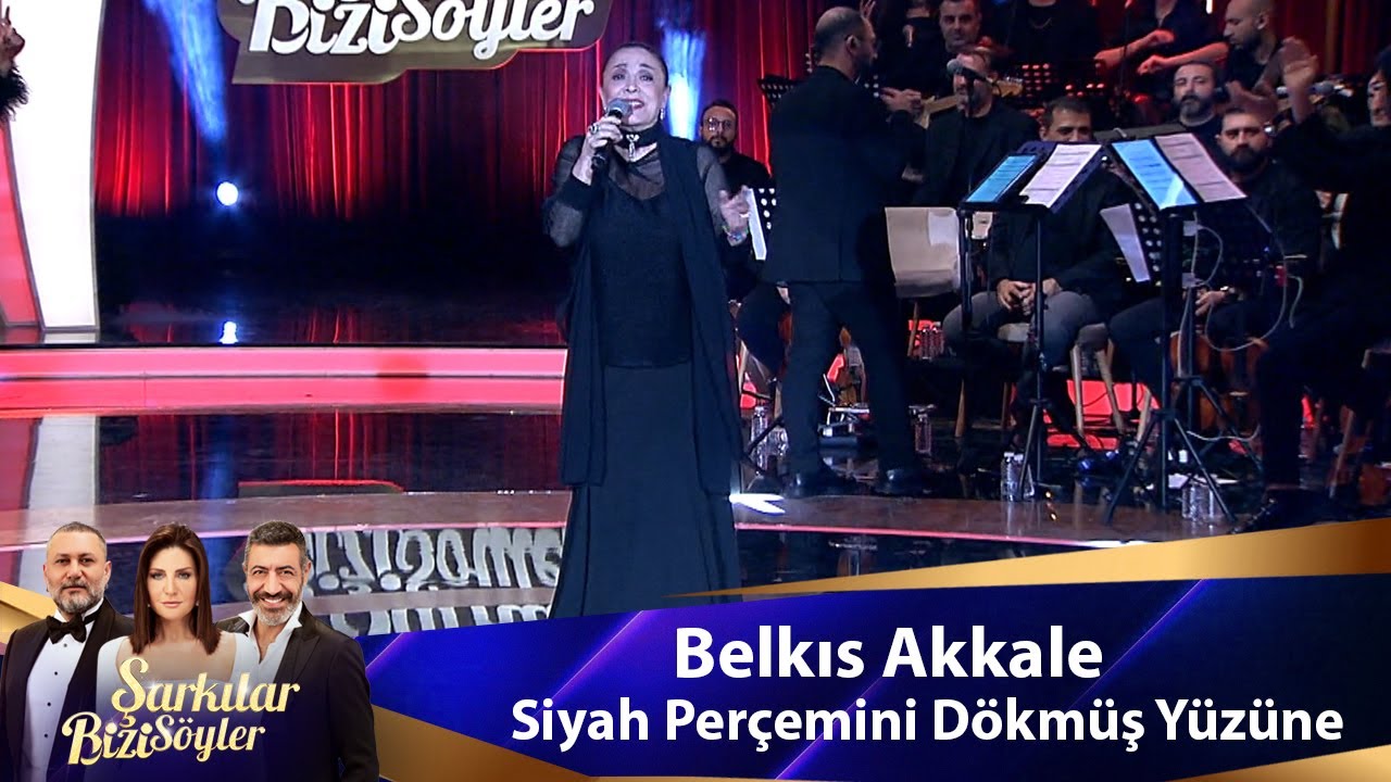Belkıs Akkale - SİYAH PERÇEMİNİ DÖKMÜŞ YÜZÜNE