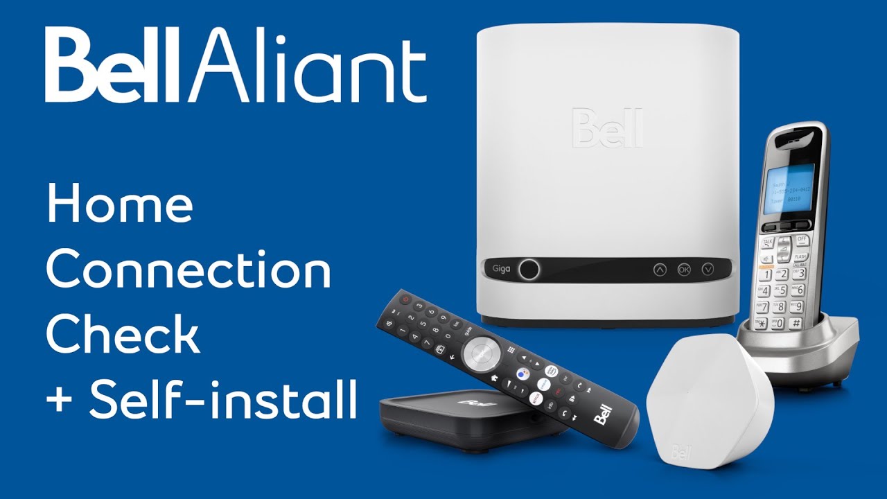 Bell Aliant Home Connection Check + Self-install