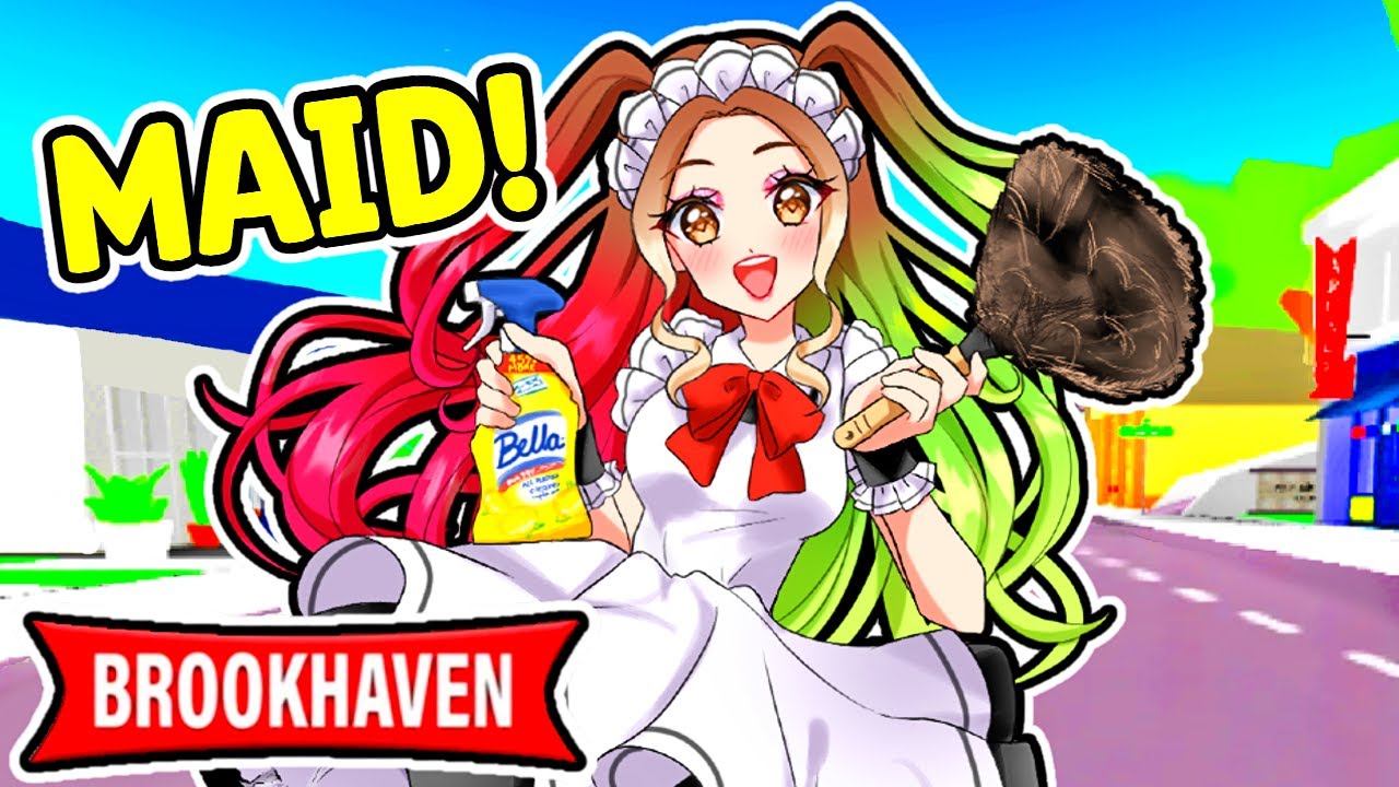 Bella Becomes A MAID in Brookhaven!