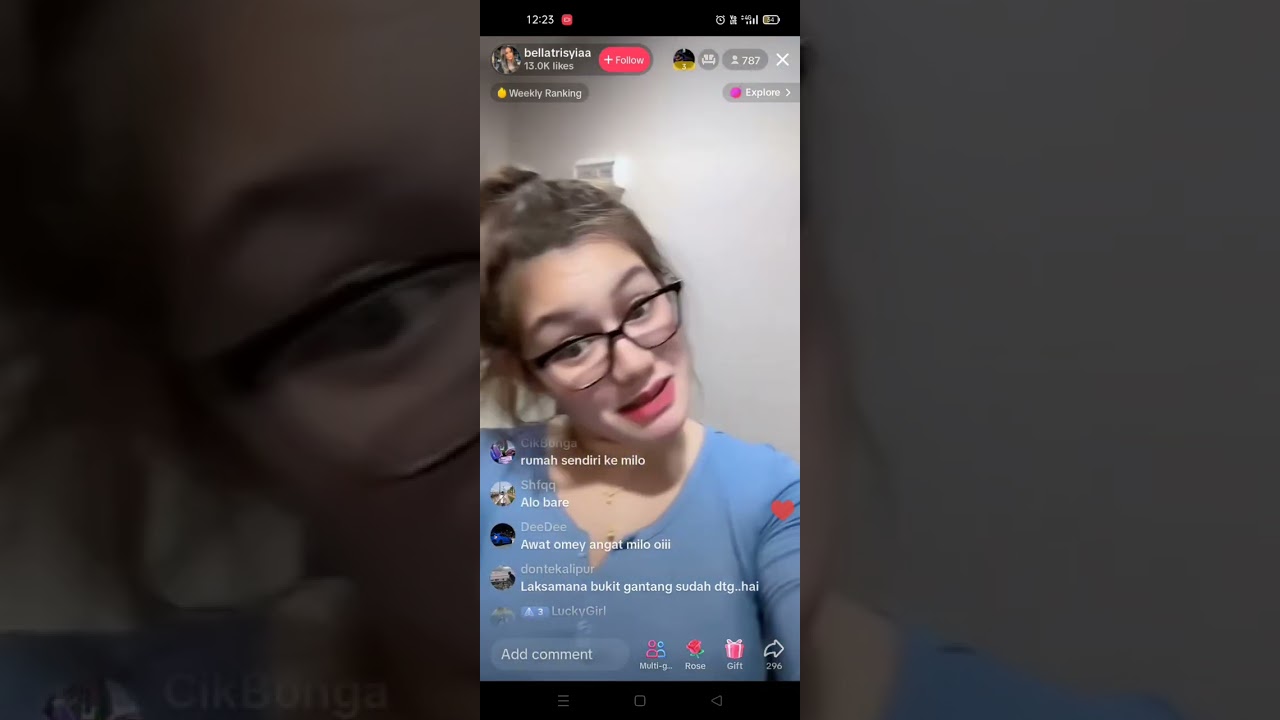bellatrisyiaa dan kawan milo part 2,ttk besar